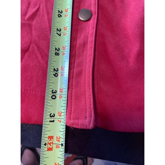 JM Collection Woman Orange Button Down Collared Shacket Jacket Sz 24W - Picture 10 of 10